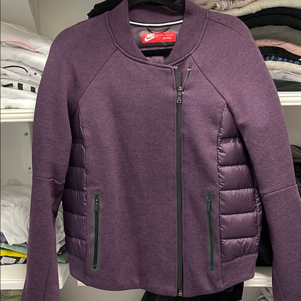 New Nike Thermafit Puffer Sweatshirt Jacket Size L